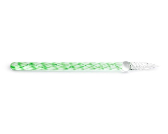 Jacques Herbin Straight Glass Dip Pen - Vert Pre (Green)