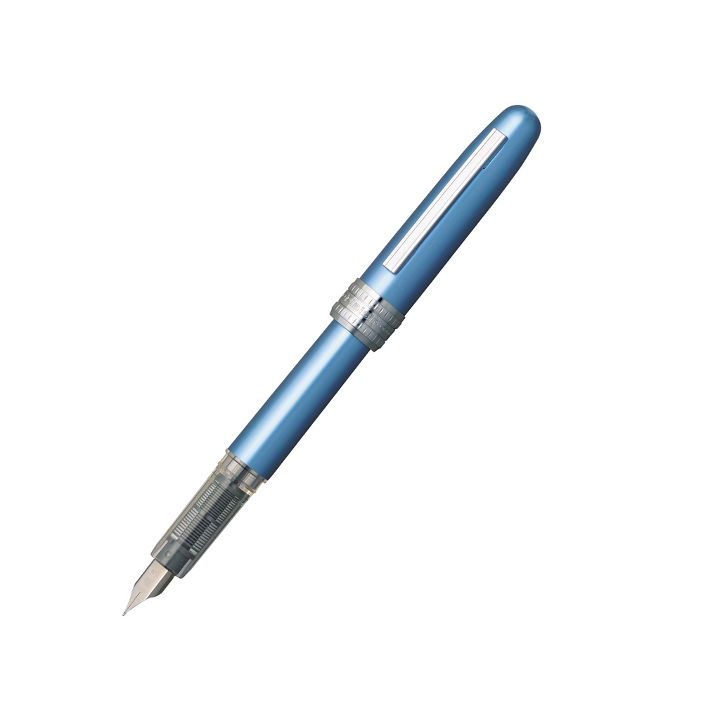 Platinum Plaisir Fountain Pen- Frosty Blue