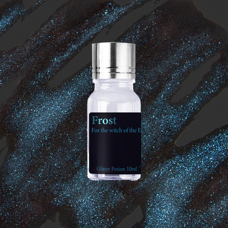 Wearingeul Fountain Pen ink -Frost - Magic Glitter Potion 10ml ( Becoming Witch Ink)