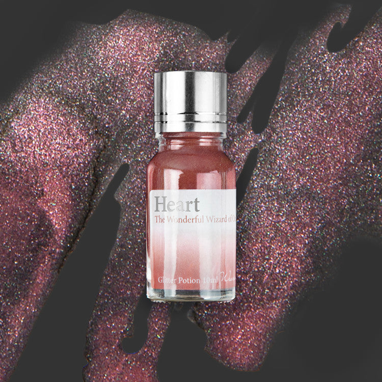 Wearingeul Fountain Pen ink -Heart Wizard of Oz) Glitter Potion 10ml
