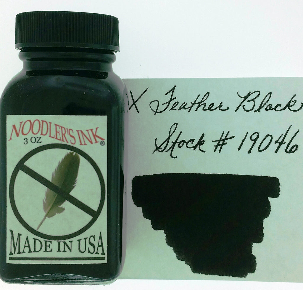 Noodlers X-Feather Black Ink - 3oz Fountain Pen Ink