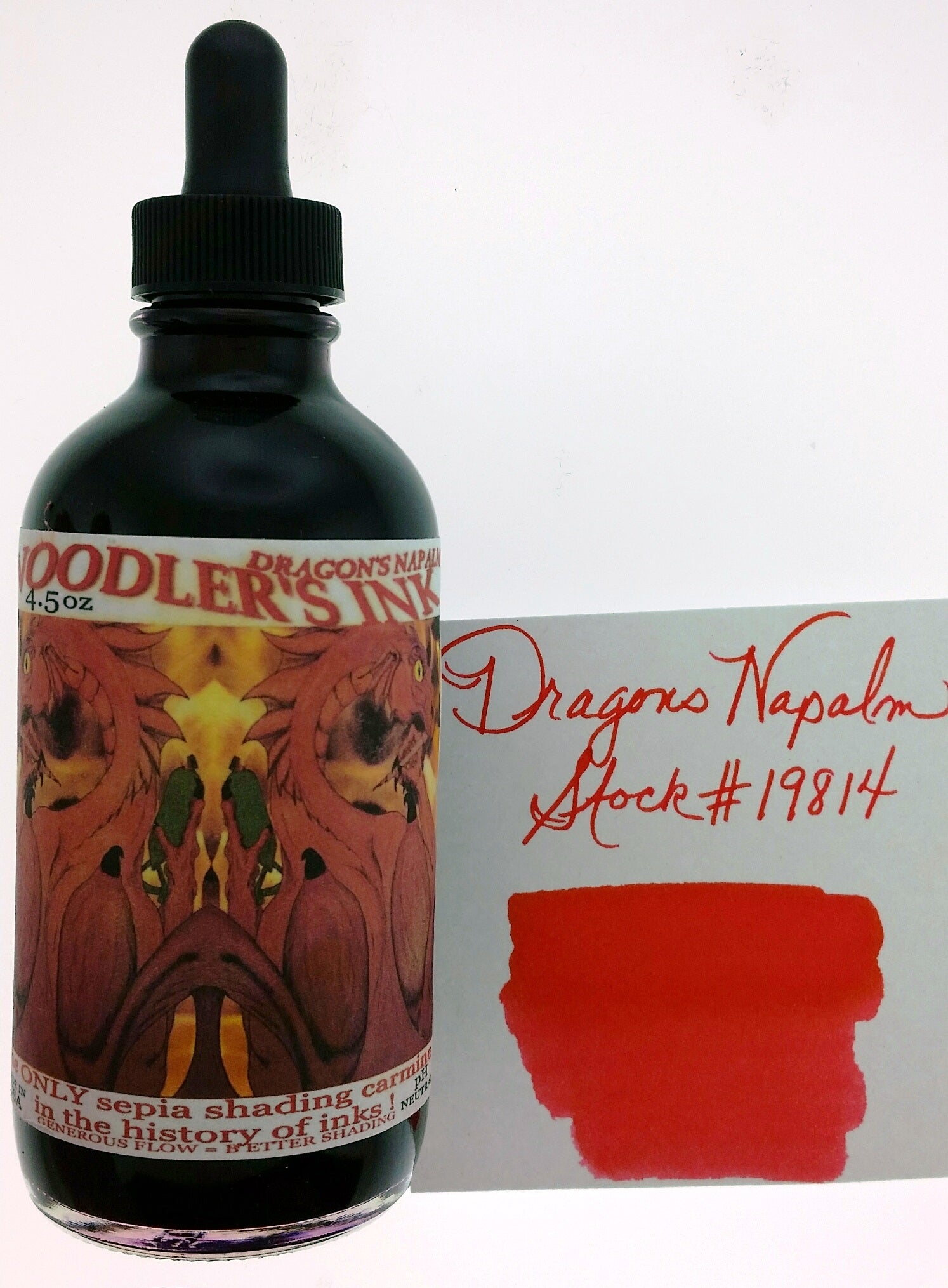 napalm vape juice Noodler's Dragons Napalm 4.5 oz w/ Free Pen – toolsofwriters