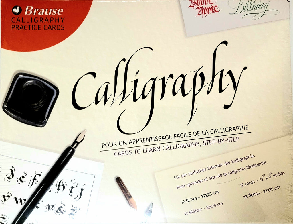 Brause Introduction to Calligraphy Lettering Pad-Calligraphy