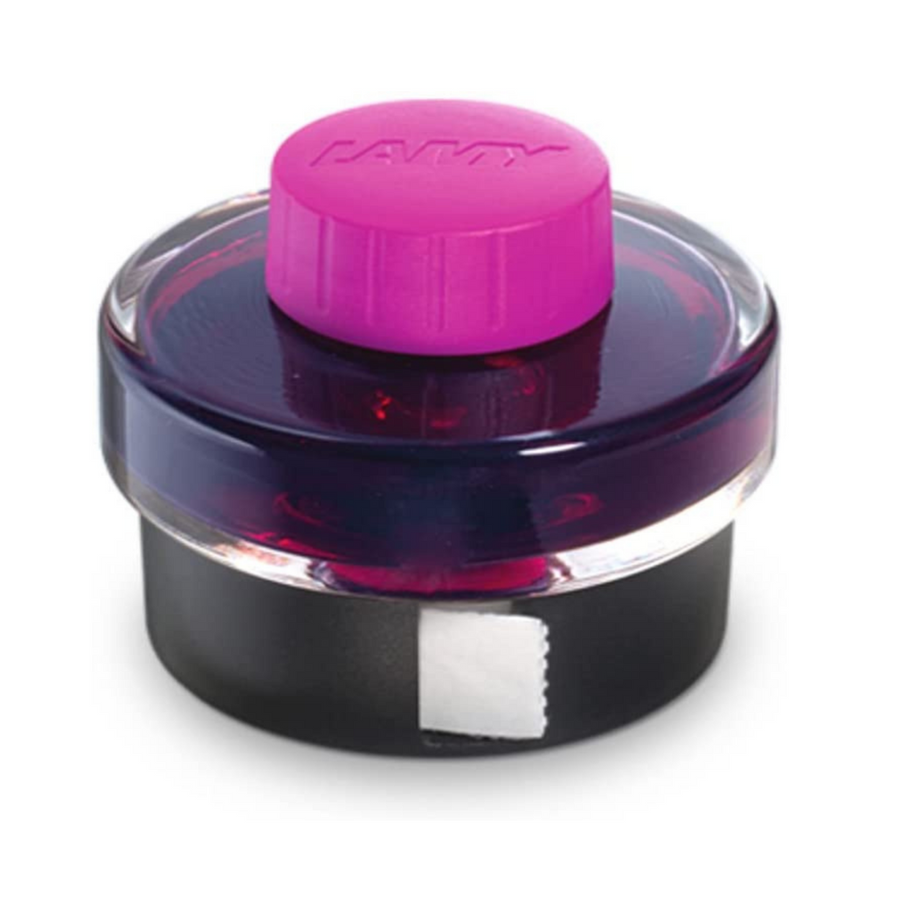 Lamy T52  Ink Bottle Vibrant Pink Ink-50 ml Shimmer Ink