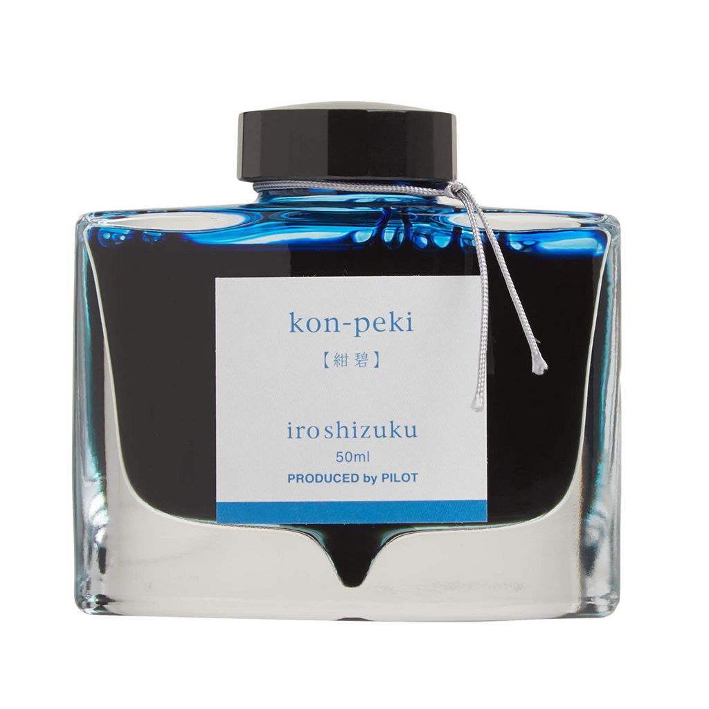 PILOT Iroshizuku  Kon-Peki, Deep Blue 50ml Bottle Ink