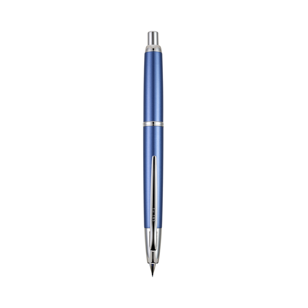 Pilot Vanishing Point Decimo Fountain Pen - Light Blue Medium Nib