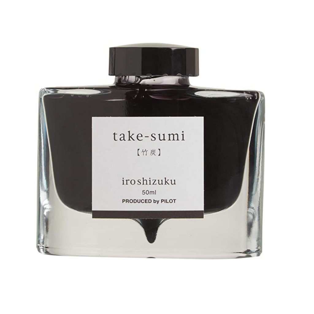 PILOT Iroshizuku  Take-Sumi, Bamboo Charcoal (Black) 50ml Ink