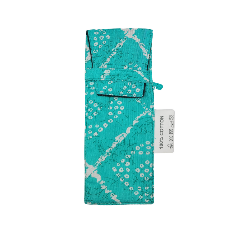 Cotton Pen Pouch  -Jaipur  Print