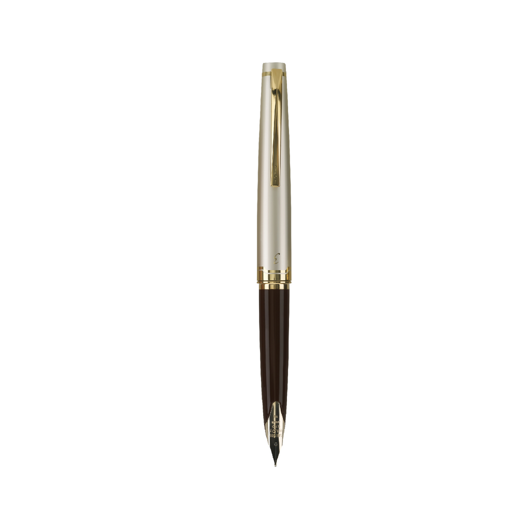 Pilot E95s Fountain Pen - Burgundy/Ivory-14k Gold nib- Medium