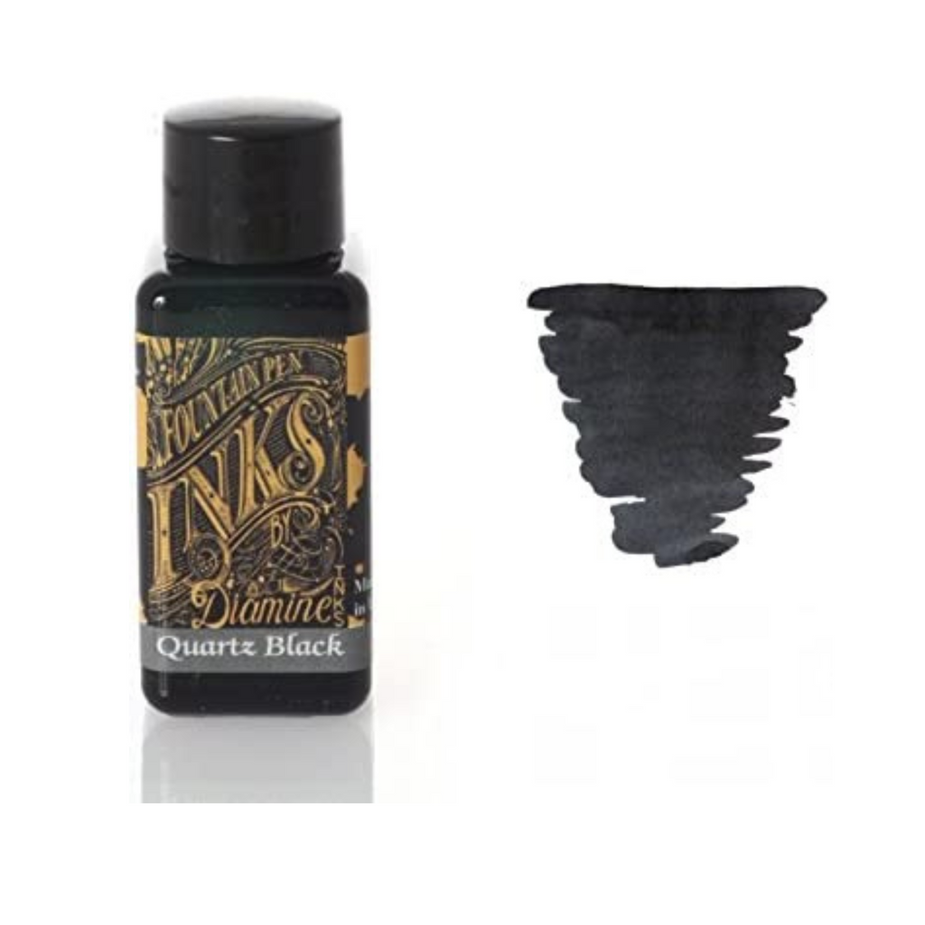 Diamine Quartz Black - 30ml Bottle