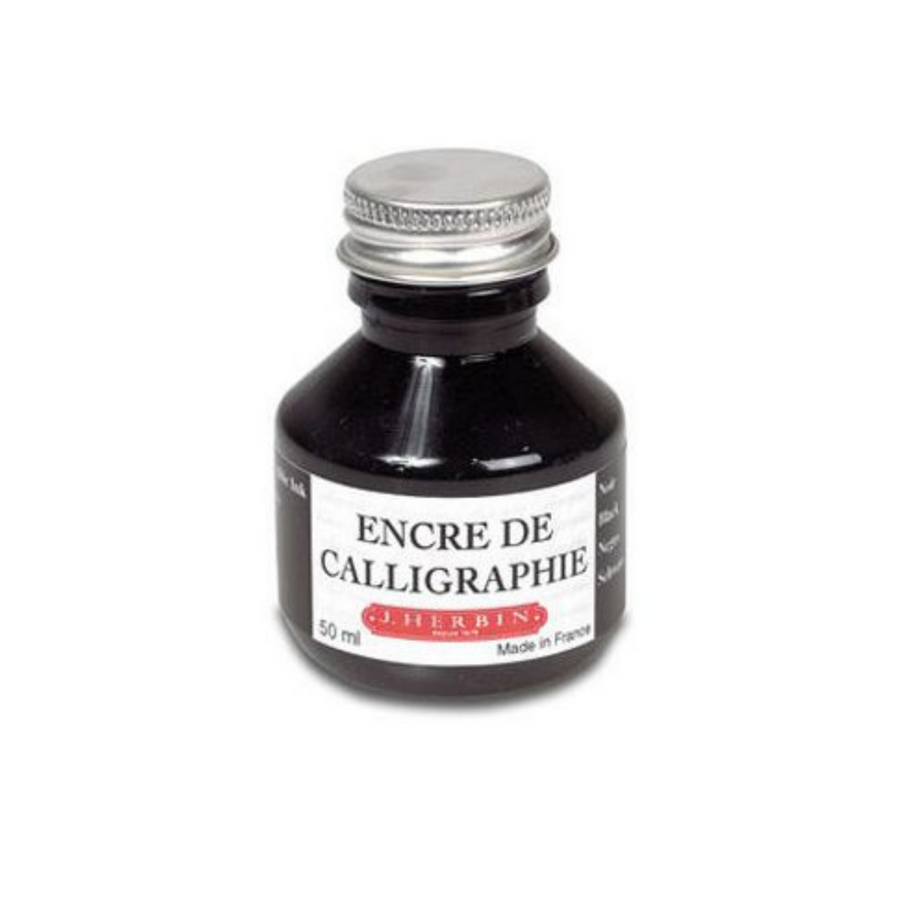Herbin - Calligraphy Ink - Black - 50ml Bottle