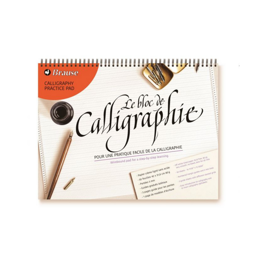 Brause - Calligraphy Practice Pad -50 Sheets