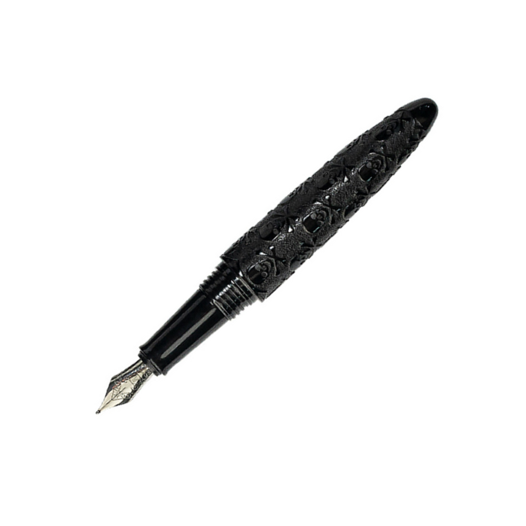 Classic Black Skull Fountain pen- New in Gift Box
