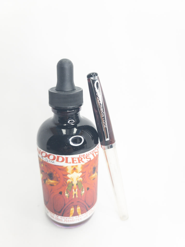 Noodler's Dragons Napalm 4.5 oz w/ Free Pen  toolsofwriters