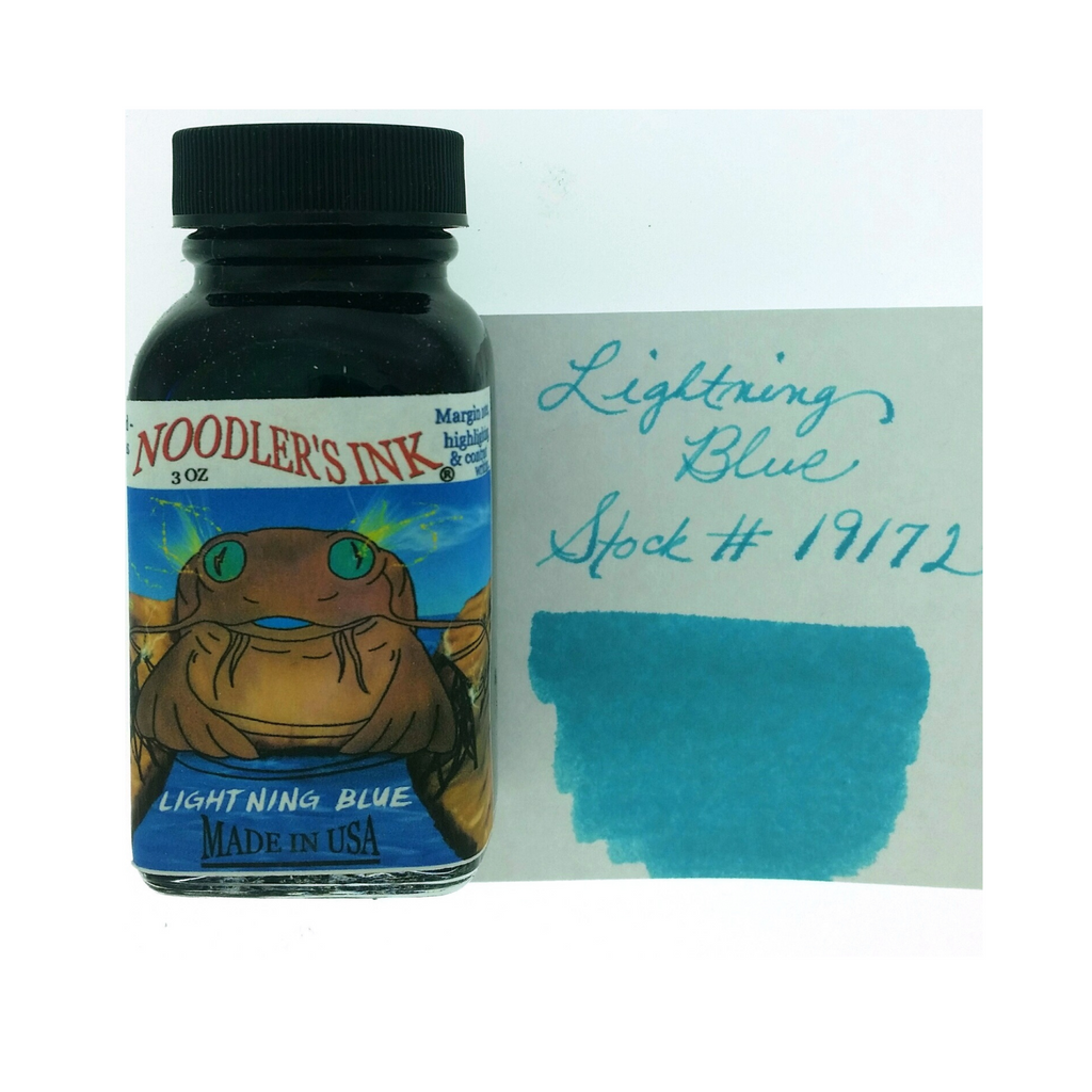 Noodler’s Lightening Blue Highlighter  3 oz Ink - (19172)